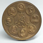 POLOGNE Cabinet Numismatique du Château Royal de Varsovie Médaille de Bronze