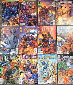 FANTASTIC FOUR. NUMBER'S 1-4, 6-13. 3RD SERIES. (11 ISSUE 1996-1998 LOT) - Picture 1 of 24