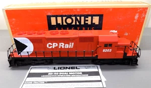 Lionel Trains CP Rail SD-40 DUAL Motor Diesel Locomotive Item #6-18203 Boxed - Picture 1 of 7