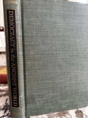 Democracy in the ancient world by T R Glover hardcover 1966 - Image 1 of 3