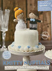 Knitty Nuptials Wedding Cake . Bride . Groom . Knitting Pattern By Amanda Berry