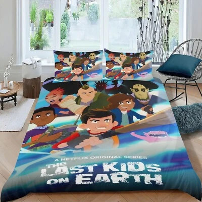 Duvet Cover Sets The Last Kids on Earth 3Pcs Bedding Sets All Season Soft - Image 1 of 4