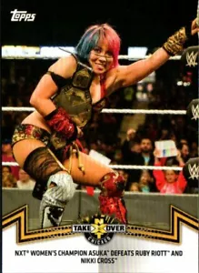 2018 Topps WWE Women's Division Memorable Matches and Moments #NXT-7 Asuka - Imagen 1 de 2