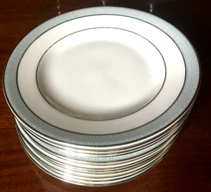 6 x PLACA LATERAL DE PORCELANA DE HUESO FINO ROYAL DOULTON ETUDE H5003 6,5" - Excelente estado. - Imagen 1 de 5