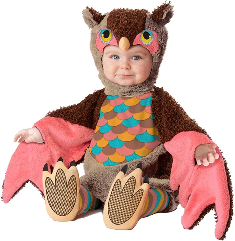 Wlette Bird Midnight Feathers Costume Infant Cutie Girls Nocturnal Colorful