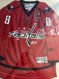 Alex Ovechkin Washington Capitals Signed Red Authentic Jersey (official Reebok) - Picture 1 of 1