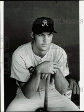 1972 Press Photo Richmond Braves baseball player Mike Beard - lrs27391