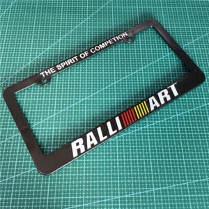 Car Accessories RALLIART License Plate Frame Cover for Mitsubishi 310*160mm - Picture 1 of 1