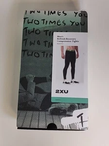 2XU Men's Power Recovery Compression Tights - 2024 XL BRAND NEW WITH TAGS - Picture 1 of 6