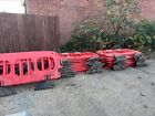 ROAD BARRIERS 1 X TRAFFIC MANAGEMENT CHAPTER 8 PEDESTRIAN PLASTIC SAFETY BARRIER