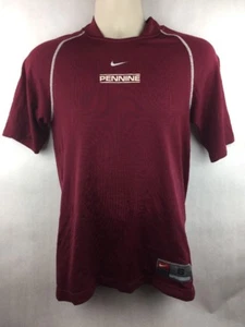 Men's Nike Team Pennine Maroon Athletic Jersey 11 Size Small 4 - 6 - Picture 1 of 5