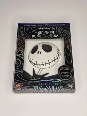 The Nightmare Before Christmas Disney Collectible Movie DVD Video 3-Disc Box Set - Image 1 of 4