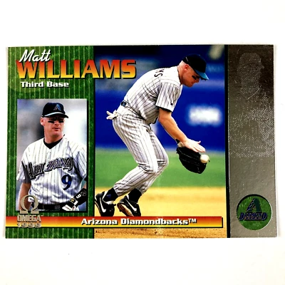 Tarjeta Matt Williams 1999 Pacific Omega #16 MLB Arizona Diamondbacks Foto 1 de 2