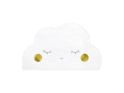 Servilletas 32x19cm 3 capas cara nube 20 uds servilletas de papel fiesta deco... - Imagen 1 de 4