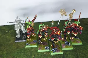 Warhammer Fantasy Dogs of War - Tichi-Huichi's Raiders - Rare OOP Painted M-042 - Picture 1 of 3