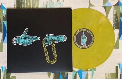 Run the Jewels S/T 2 LP 2013 Original Lime Green Vinyl EX/EX - Image 1 of 4