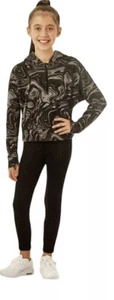 NEW Member's Mark Girls 2 Piece Zip Hoodie & Legging Set  6/6X , S Black Grey  - Picture 1 of 5