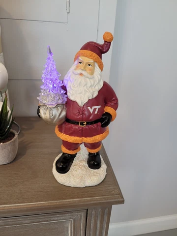 Virginia Tech Hokies Santa Light Up Tree Cover
