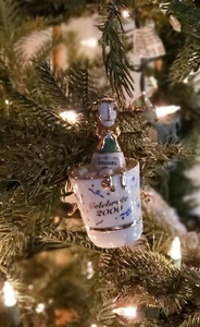 Lenox Christmas Celebration Y2K With Korbel Brut Champagne On Ice Ornament - Picture 1 of 13