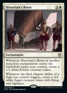 MTG - HISTORIAN'S BOON- Dominaria United Com (R) - Picture 1 of 1