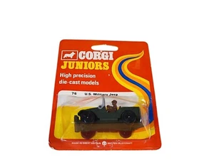 Corgi Juniors US Military jeep 76 in package Read Description - Picture 1 of 4