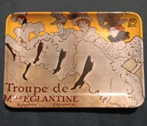 Vintage RDe Import Change Trinket Tray Troupe De MlLLE EGLANTINE 4x6" - Picture 1 of 6