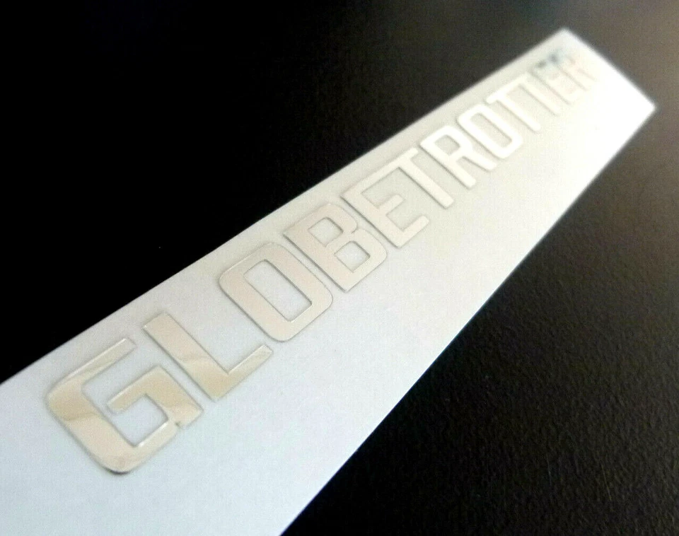 CHROM GLOBETROTTER 1:14 1:14,5 Tamiya DECAL RC AUFKLEBER 1:16 TRUCK 050 - Bild 1 von 1