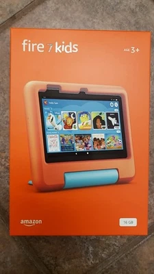 Nuevo Amazon Fire 7 Niños 12ª Generación 16GB, Wi-Fi, 7" - Rojo Foto 1 de 2
