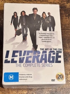 LEVERAGE The Complete Series 20 DVD Set  Compatible Brand New Set - Picture 1 of 6