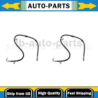 2x Brake Hose Line Front For 2004 2005 2006 2007 2008 Ford F750 6.0L - Image 1 of 4