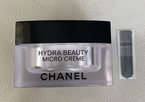 Leeres Chanel Glas Hydra Beauty Micro Crème 1,7 Unzen - Bild 1 von 5