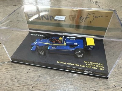 Minichamps 1/43 #58/100 SENNA Ralt Toyota RT3 Testing 1982 van williams mclaren - Photo 1/4