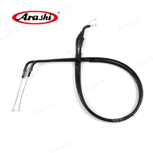 Cables de acelerador de goma y alambre de acero inoxidable negro para Kawasaki Z800/ABS 2013-2016 - Imagen 1 de 7