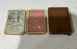 Antique Titles & Authors Illustrations Playing Cards Rare 52 Cards - Picture 1 of 23