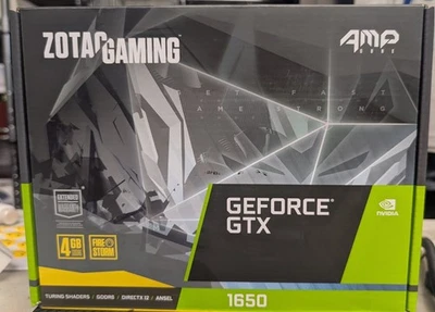 ZOTAC GeForce GTX 1650 4GB GDDR5 Graphics Card - ZT-T16520H-10L - Image 1 of 4