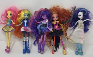 My Little Pony Equestria Girls Dolls Figures Fashion Doll Lot Of 5 - Picture 1 of 17