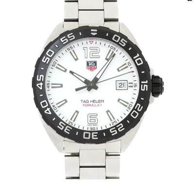 Reloj de cuarzo Tag Heuer CAZ1111.BA8075 Formula 1 esfera blanca caja y papeles Foto 1 de 4