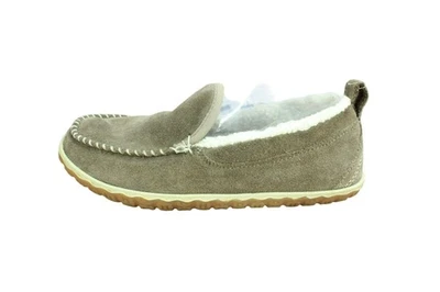 Zapatillas de mocasín de montaña forradas de lana de gamuza cemento LL Bean para mujer talla 8 M Foto 1 de 4