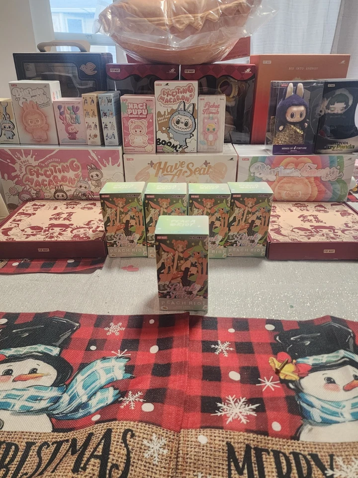 POP MART Peach Riot Punk Fairy Series Figuras Peach Riot Caja Ciega Figura NUEVO Foto 1 de 4