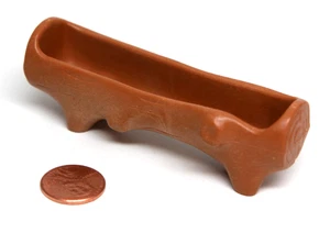 Playmobil Farm Western Indian Horse Pony Ranch Water Trough Carved from Log 3805 - Picture 1 of 1