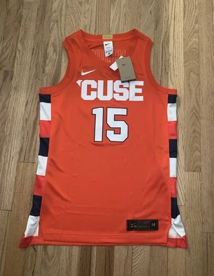 ¡¡¡NUEVO CON ETIQUETAS!!! Camiseta deportiva de baloncesto Nike Elite Carmelo Anthony Syracuse naranja para hombre talla M Foto 1 de 4