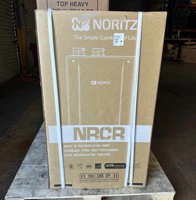 Noritz NRCR92DV-NG 165 000 БТЕ прямой вентиляционный природный газовый безрезервуарный водонагреватель - Изображение 1 из 3