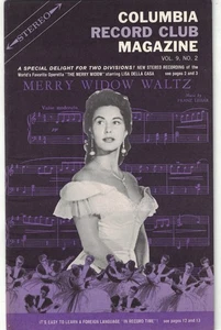 Columbia Record Club Magazine 1963 The Merry Widow Vol. 9 Nº 2 - Imagen 1 de 1