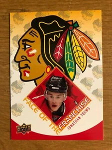 Cara de la franquicia Jonathan Toews Chicago Blackhawks 2009/10 Upper Deck - Imagen 1 de 1