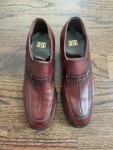 Vtg NOS Nunn Bush Brown Loafers 9.5 Made in USA - Picture 1 of 11