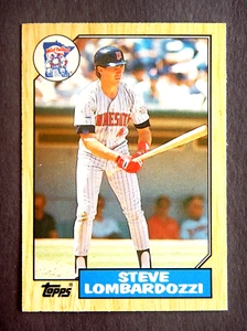 Steve Lombardozzi #66T Topps Traded 1987 Baseball Card (Minnesota Twins) - Foto 1 di 2