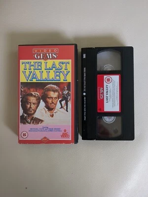 The Last Valley VHS PAL 1986 Michael Caine Omar Sharif ABC Video Foto 1 de 4