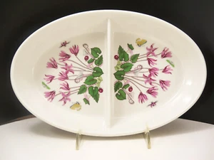 Portmeirion Botanic Garden Divided Vegetable Serving Cooking Dish - Picture 1 of 10