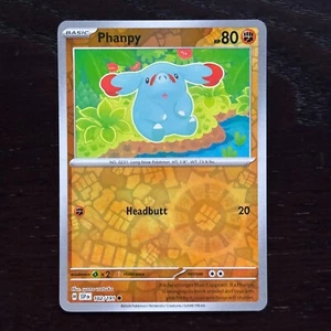 Phanpy 102/191 Pokemon Surging Sparks Scarlet & Violet Reverse Holo Common NM - Picture 1 of 2