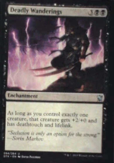 Deadly Wanderings - Dragons of Tarkir: #94, Magic: The Gathering Nm R146 - Image 1 of 1